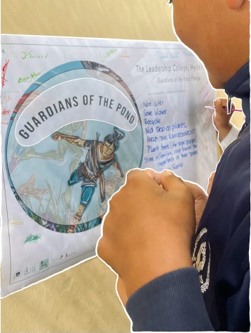 Guardians of the pond pledge