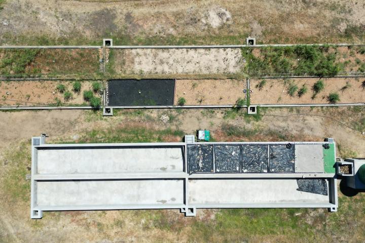 water hub biofiltration cells 