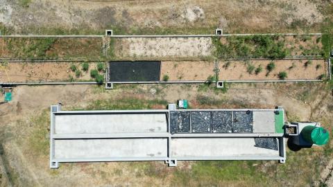 water hub biofiltration cells 